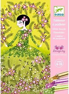 Djeco DJ09500 For Older Children-Glitter Boards, Mixed