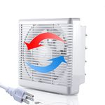 Window Exhaust Fan With Shutter