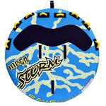 Rave Sports Mega Storm Boat Towable Tube - Inflatable Boating Tube for 1-4 Riders