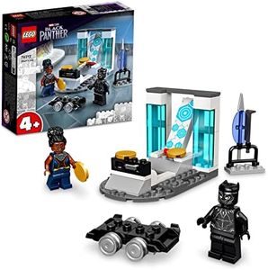 LEGO® Super Heroes Marvel Shuri's Lab 76212 Building Kit; Black Panther Construction Toy for Kids Aged 4