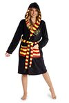 Harry Potter Dressing Gown, Adult Fleece Hooded Dressing Gowns For Women Or Men (S)