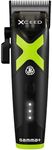 GAMMA+ Xceed Professional Cordless Hair Clipper, IN2 Vector Motor, USB-C