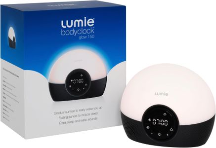 Lumie Bodyclock Glow 150 Wake-Up Light Alarm Clock – White