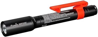 Fenix WF05E Intrinsically Safe Flashlight - IP68 Waterproof & Dustproof Torch - Flame Proof Torch - Neutral White LED Torch - Durable & Design Flash Light - Easy to Use Rechargeable Torch - Black