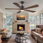 BOOSANT 52 Inch Ceiling Fan with Li