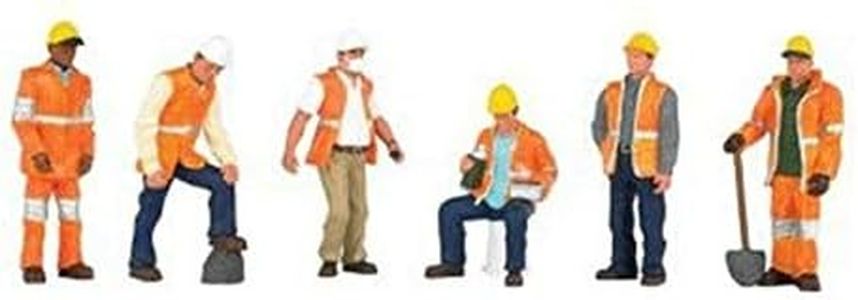 Bachmann Trains - FIGURES - MAINTENANCE WORKERS (6pcs/pk) - O Scale