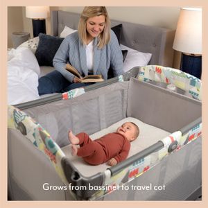 Graco Contour Electra Travel Cot – Portable Baby Playpen & Sleeper