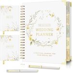 Portiche Wedding Planner 6 Pieces Wedding Planner Book 2 Vow Books 2 Pens 1 Wedding Planner Book for the best Wedding Planning Book and Organizer 1 Beautiful keepsake box | The Wedding Planner