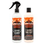 Tru Tension | Motorcycle Leather Care Bundle | Motorbike Leather Care Spray | Motorcycle Tools & Accessories | 2 Piece Motorcyle Kit