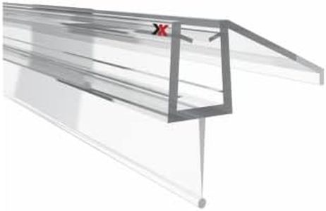 KRAUS Premium Duschdichtung DD-9 Duschtürdichtung für 6-8mm Glasstärke à 2000mm in transparenter Optik Duschdichtungen für Duschtüren & Duschkabinen Dichtungen vom Profi