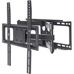 MANHATTAN Full-Motion TV Wall Mount – from 32 inch to 55 inch to 88 lbs - with Swivel, Tilt, & Level Adjustment Functionality – up to 400x400 VESA - Lifetime Mfg Warranty – 461344