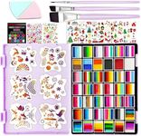 148 Colors Professional Face Painting Kit 42 Split Cake Face paint Palette