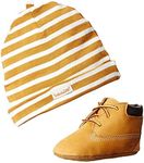 Timberland Crib With Hat Bootie (Infant/Toddler),Wheat,2 M US Infant