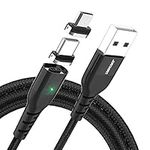 USB Magnetic Cable,JianHan 6.6ft/2M