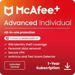 McAfee+ Advanced Individual Unlimit