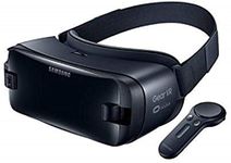 Samsung Gear VR Virtual Reality Glasses with Controller Spanish Version Black (Black)- Spanish Version