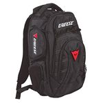 Dainese - D-Gambit Backpack, Dainese Motorbike Backpack 33.6L for Men & Women, Ergonomic, Practical and Roomy, Backpack for City, Office, with PC Laptop and Multifunctional Pockets, Black