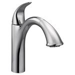 Moen 7545C Camerist Single-Handle Kitchen Faucet with Pullout Spout, Chrome