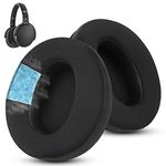 Wzsipod Frozen Replacement Earpad for Sennheiser Headphones, Fits HD4.50BT/ HD4.50/ HD4.50BTNC/ HD458BT/ HD450/ HD450BT, Headset Ear Cushion with Soft Clothes & Memory Foam (Black)