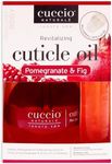 Cuccio Naturale Cuticle Revitalizing Oil Set - Hydrating Oils For Instant Cuticle Repair For Dry, Damaged Skin And Nails - Paraben And Cruelty-Free Formula - Pomegranate And Fig Fragrance - 2 pc