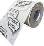 Funny Toilet Paper with Printed Jokes & Riddles - 85 Ft Toilet Roll Gag Gifts, Quilted for Comfort - Fun Gifts for Women, Funny Gifts - Tissue Toilet Paper Decorated Perfect Prank Gifts for Down Time