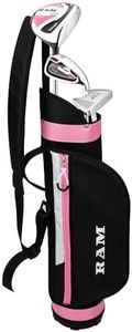 Ram Golf SDX Junior Girls Golf Clubs Set with Bag, Right Hand (3-5 Years)