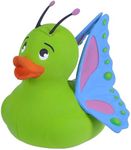 Wild Republic Rubber Duck, Butterfly, Gift for Kids, Great Gift for Kids and Adults, 4 inches