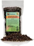 Gardenera Fern + Perlite Soil Mix for Repotting and Planting Succulents and Cactuses - 5 Quart Bag