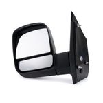 For Chevy Express 3500 2008-2021 Door Mirror Driver Side | Manual Folding | Non-Heated | Textured Black | Replacement For 20838065 | GM1320395