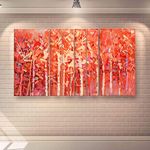 Casperme Designer Modern Art Latest Concept Grill Big Size Wall Painting with Sugar Coated Sparkle Effect (Multicolour, 60 x 36 inches, 152 x 91 cms, Casper_HD_SQ6F_391)