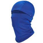 Balaclava Ski Masks Cover for Men Women Warmer Windproof Neck Scarf Face Mask for Cold Weather Men Fleece Neck Gaiter (CA/US, Alpha, One Size, Blue)