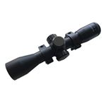 NyLeabon 4x32 Crossbow Scope, Red and Green Illuminated Scope, Glass Etched Reticle Scope, Compact Hunting Scope, Shooting Scope