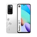 Xiaomi Redmi 10 2022 - Smartphone 4+128GB, 6,5” FHD+ 90Hz DotDisplay, MediaTek Helio G88, 50MP AI quad Camera, 5000mAh, Pebble White (UK Version + 2 Years Warranty)