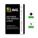 AVG Ultimate Security for Mobile | 1 Device 1 Year | Android Phone & Tablets | Includes Antivirus Pro, Secure VPN & Cleaner Pro | Email Delivery in 2 Hours.