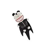 Disney Vampire Teddy Bear Magnetic Shoulder Plush – The Nightmare Before Christmas – Small 5 1/2 Inch