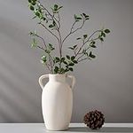 PORCER Ceramic Vase, 9.84 Inch Terr
