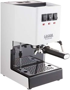 Gaggia RI9380/48 Classic Evo Pro Espresso Machine, Polar White, Small