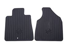 GM Accessories 22890024 Front All-Weather Floor Mats in Ebony with Buick Logo