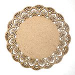 Craft Shop India Wood Mdf Floral Cutout Desing Mandala For Art And Craft | Art Decor | 8.Inch