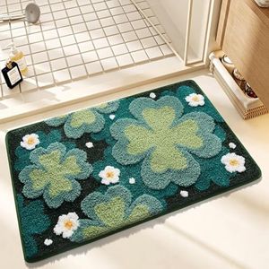 Roseate Birch Super Soft (40x60 cm) Microfiber 2000 GSM Bath Mat Super Absorbent Anti-Skid Door Mats for Home/Bathroom Mat/Bedroom/Kitchen/Floor Mat (Pack of 1)