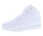 Fila Men's Everyday Sport Athletic Casual High-top Vulc 13 Mid Lace Up Sneaker Shoes, White, 10