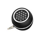 Mini Portable Speakers, EAVO 3W 36mm Microphone Speaker Line-in Speaker with 3.5mm Aux Audio Jack and Plug in Clear Bass Micro for Smart Phone, pad, Tablet, Laptop, Computer.