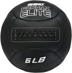 Champion Sports PRX6 Rhino Promax Elite Slam Balls, 6 lb, Soft Shell with Non-Slip Grip, Medicine Wall Exercise Ball for Weightlifting, Plyometrics, Cross Training, & Home Gym Fitness