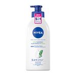 NIVEA Aloe Hydration Body Lotion | 48H Refreshing Moisture | For All Skin Types Normal to Dry Skin | Non-greasy, Lightweight | with Aloe Vera | Daily Moisturizier | 625mL Pump Bottle