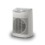Rowenta SO6510F2 Radiator and Blower Fan Instant Comfort Aqua Auxiliary Heating Bathroom Ventilation Hot Cold 2 Speeds 2400W Quiet Gray