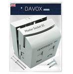 DAVOX BT Openreach NTE5C MK2 Master Telephone socket + MK4 Faceplate + Back Box - Combination Socket for Fibre Broadband + Filtered Telephone Main Line BT431a for Phone RJ11/RJ45 Data