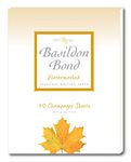 Basildon Bond Luxury Writing Pad with 40 Sheets - Champagne, P4TO (178 x 229mm)