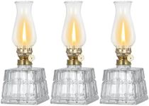 TIGKHAE 3 Pcs Chamber Oil Lamp Vint