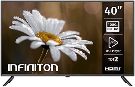 Infiniton Televisión INTV-40N520, Diret LED, 40' FullHD, 500Hz, 2X HDMI, 1xUSB