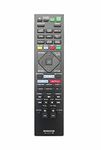 MIRACLES IN HAND® Remote Compatible for Sony AV System Remote RM-ADP117 for Models: HBD-N5200W N7200W N9200W BDV-N9200WL (Black)
